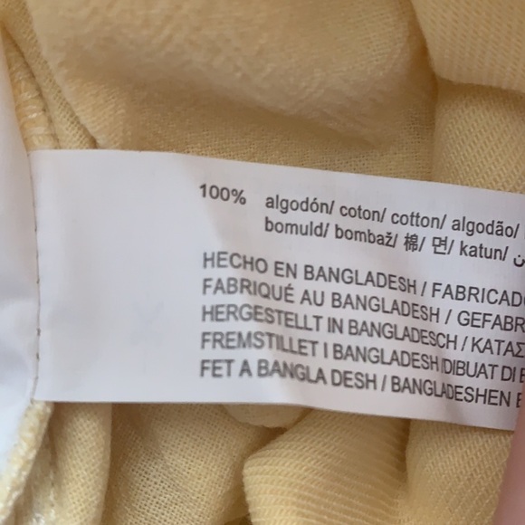 🌹NWT. Beshka Man Yellow/White Ombré-effect Denim Bermuda Shorts. Size XL. - Picture 8 of 8